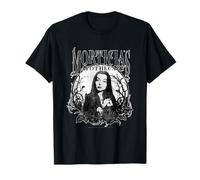 The Addams Family Morticia's Apothecary Dark Gothic Floral Maglietta