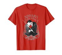 The Addams Family Valentine's Day Addams Love Potion Maglietta, Uomo, Rosso, M