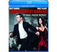 THE ADJUSTMENT BUREAU Movie Blu Ray+DVD Combo Pack (MATT DAMON)
