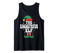 The Administrator Elf Funny Christmas Matching Family Canotta