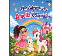 The Adventures of Amelia & Sparkles™: A Magical Coloring Book with Fun Activities for Ages 3-8
