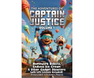 The Adventures of Captain Justice: Volume 1: Homework Robots, Endless Ice Cream & Other Gadget Disasters (with Life Lessons Included!)