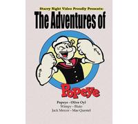 The Adventures of Popeye (DVD) Popeye Wimpy Bluto Mae Questel Olive Pyl