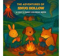 The adventures of Snug Hollow: A Cozy & Funny Coloring Book - 45 Scenes of a Delightful Journey Through Calm and Chaos