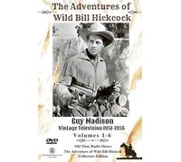 The Adventures of Wild Bill Hickok 6 Audio CD's-Old Time Radio Shows-Guy Madison as "Wild Bill Hickok" & Andy Devin as "Jingles P. Jones" & The Adventures of Wild Bill Hickok-3 Case Rare Collection-68