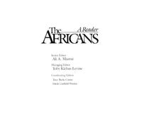 The Africans (Copertina rigida)