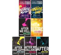 The After & The Landon Series 7 Libri Collection Set di Anna Todd (After, After Ever Happy, After We Collided, After We Fell, Before, Nothing More & Nothing Men)