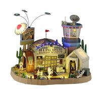 THE AIR & SPACE NOVELTIES HANGAR MUSEUM CON ALIMENTATORE 4.5V - LEMAX COD. 5530
