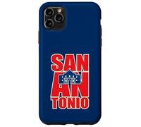 The Alamo On San Antonio Bold Lettere Texan Pride Vintage Custodia per iPhone 11 Pro Max