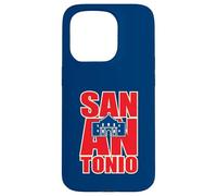 The Alamo On San Antonio Bold Lettere Texan Pride Vintage Custodia per iPhone 15 Pro