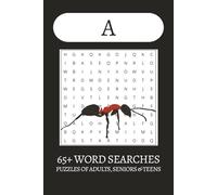 The All A Word Search: Word Searches with Easy to Read Print about Apples, Ants, All words beginning with A and more | 6x9 inches| 65+ puzzles . . . Gift for Vacations, Holiday and Free Times