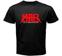 The all American Rejects Simple Logo Punk Rock Men's T Shirt Black M
