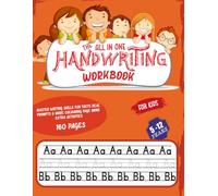 The All in One Print Handwriting Workbook for Kids: Fun Pages to Master Writing Skills in Just Science Facts
