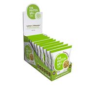 The All-Round Protein Snack The Protein Ball Co. Lemon Pistachio Protein Balls Gluten Free / Lo Snack ad Alto Contenuto Proteico a Tutto Tondo Le Palline di Proteine Limone e Pistacchio Proteine della Palla Senza Glutine - 10 x 45 Gram