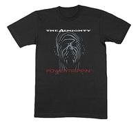 The Almighty Maglietta Powertrippin Band Logo Ufficiale Uomo Nero, Nero , M