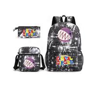 The Amazing Digital Circus School Bag Backpack Pencil Case Shoulder Bag Three-piece Set _27
