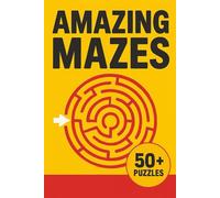 The Amazing Mazes: Mazes a fun collection. Perfectly sized at 6x9 inches with 110 pages and 50+ engaging puzzles. A great gift for vacations, holidays, road trips, and relaxing free time.