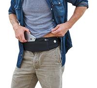 The Amazing running Belt - edizione da viaggio per iPhone 7 Plus, Note 5. Elegante accessorio compatto per proteggere le carte di credito, portafoglio denaro, passaporto, numeri - il nostro marsupio rimane Slim anche Full of Gear