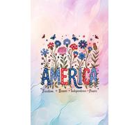 The America Iridescent Journal : A Timeless Journal for Reflection, Creativity, and Purpose | Medium Size Journal 5 x 8 | Multi-Pupose -Great for Men, Women, and Children