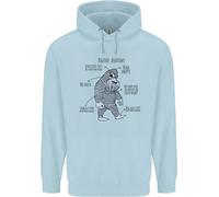 The Anatomia Di Bigfoot Bambini Felpa con Cappuccio