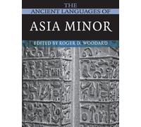 The Ancient Languages of Asia Minor
