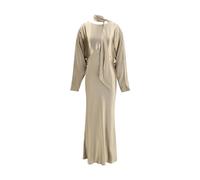 The Andamane Gold Viscose Casual Dress - IT42 | L