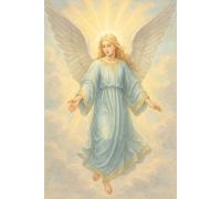 The Angel Within Notebook: A Spiritual Journal for Reflection, Healing and Divine Inspiration | 120 Pages | Squared Paper