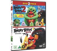 The Angry Birds Movie 1+2 Box - Dvd [Danish Import] DVD NUOVO