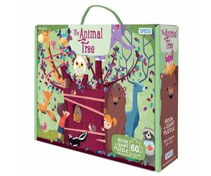 The animal tree. Ediz. a colori. Con puzzle - Fabris Nadia, Bonaguro Valentina