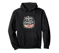 The Answer To all Your Questions Is Nope Attitude - Felpa con Cappuccio
