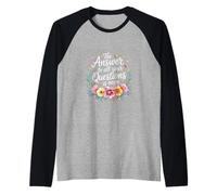 The Answer To all Your Questions Is Nope Attitude - Maglia con Maniche Raglan