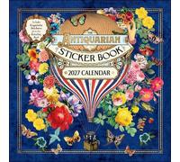 The Antiquarian Sticker Book 2027 Wall Calendar