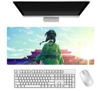 The Apothecary Diaries Maomao - Tappetino per mouse grande, motivo anime, 400 x 900 mm, in gomma antiscivolo, per computer portatile, gioco