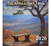 The Appalachian Trail 2026 Calendar: winding footpaths through forests, mountains, and valleys