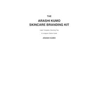 The Arashi Kumo Skincare Branding Kit: Label Templates, Branding Tips & Instagram Starter Guide