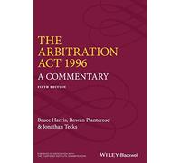 The Arbitration Act 1996: A Commentary