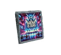 The Arena Is Ours - Sottobicchiere da gioco per fan e giocatori di eSport (slco-kf25-8077)