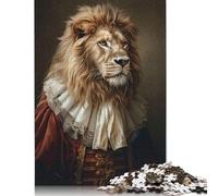 The Aristocrat Lion Jigsaw Puzzle Impossible 1000 Pezzi Decorazione Per La Casa. Rilassamento E Intelligence Per Adulti E Ragazzi Da 14 Anni 1000pcs (40x28cm)