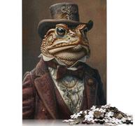 The Aristocrat Toad Puzzle Impossible 1000Pcs Decorazione Per La Casa. Giochi Rilassamento E Intelligence Per Adulti E Ragazzi Da 14 Anni 1000pcs (75x50cm)