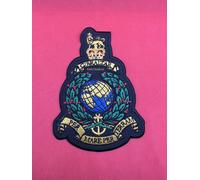 The Arma Di Royal Marines Patch Ricamato Ferro da Cucire Motociclista Toppa