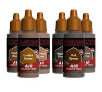 The Army Painter, Air Triads Neutral Brown, 6 x 18 ml, aerografo