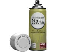 The Army Painter, Colour Primer Anti Shine Matt Varnish, 400 ml Vernice Satinata - Vernice Modellismo Plastica per Miniature Fantasy, D&D e Warhammer