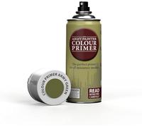 The Army Painter, Colour Primer Army Green, 400 ml Vernice per Plastica Primer Nero Verde - Primer Modellismo per Miniature Fantasy, D&D e Warhammer