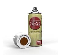 The Army Painter, Colour Primer Oak Brown, 400 ml Vernice per Plastica Primer Marrone - Primer Modellismo per Miniature Fantasy, D&D e Warhammer