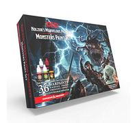 The Army Painter | Dungeons and Dragons Nolzur’s Marvelous Pigments Monsters Paint Set | 36 colori acrilici per pittura di modelli in miniatura per giochi di ruolo e da tavolo