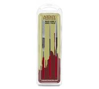 The Army Painter Miniature and Model Files | Set di 3 lime diamantate in lima rotonda, lima piatta e lima metallica triangolare per plastica, resina e metallo, per giochi di ruolo da tavolo