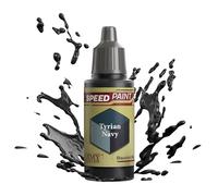 The Army Painter Speedpaint 2.0 Tyrian Navy, Acrilico Singolo Vernice 18ml Una Soluzione Di Pittura A Strato Per Miniature Da Tavolo Fantasy Come Figure Di Warhammer 40k e Dungeons and Dragons