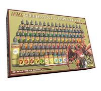 The Army Painter, Speedpaint Complete Paint Set 2.0, 90 x 18ml Colori Acrilici, incl. metallici, 1 medium e 3 pennelli - Colori modellismo per Dnd e Warhammer 40k