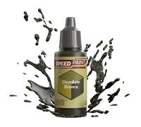 The Army Painter Speedpaint Desolate Brown 2.0, Acrilico Singolo Vernice 18ml Una Soluzione Di Pittura A Strato Per Miniature Da Tavolo Fantasy Come Figure Di Warhammer 40k e Dungeons and Dragons
