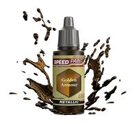 The Army Painter Speedpaint Golden Armour 2.0, Acrilico Singolo Vernice 18ml Una Soluzione Di Pittura A Strato Per Miniature Da Tavolo Fantasy Come Figure Di Warhammer 40k e Dungeons and Dragons